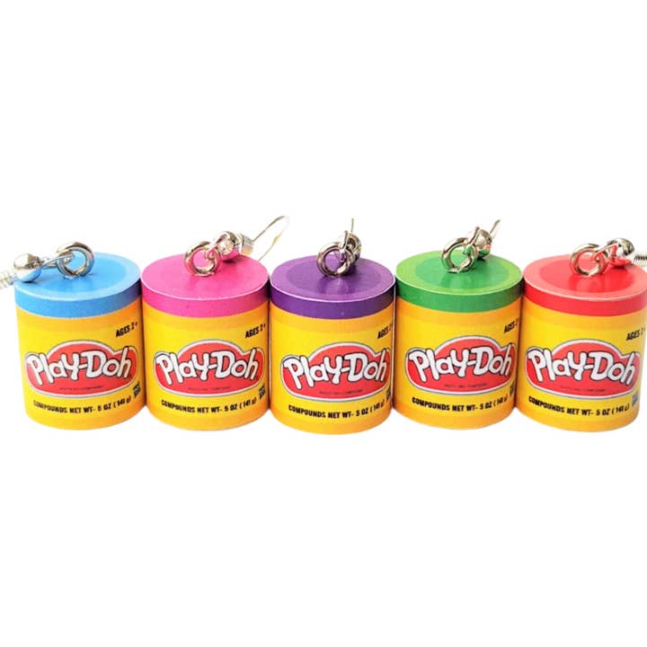 Pendientes Play Doh para venta al por mayor de Cheeky Little Monkeys Jewellery