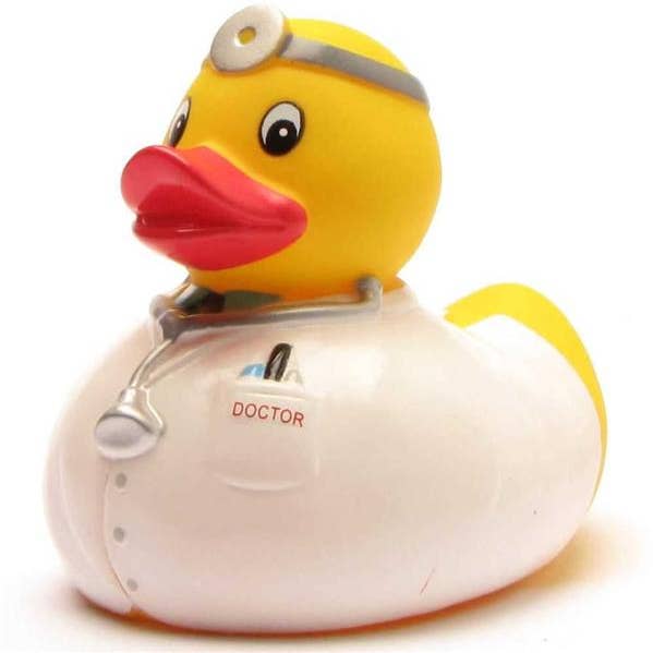Duckshop - Wholesale Bath Toy - Baby - Rubber Duck Doctor - rubber duck