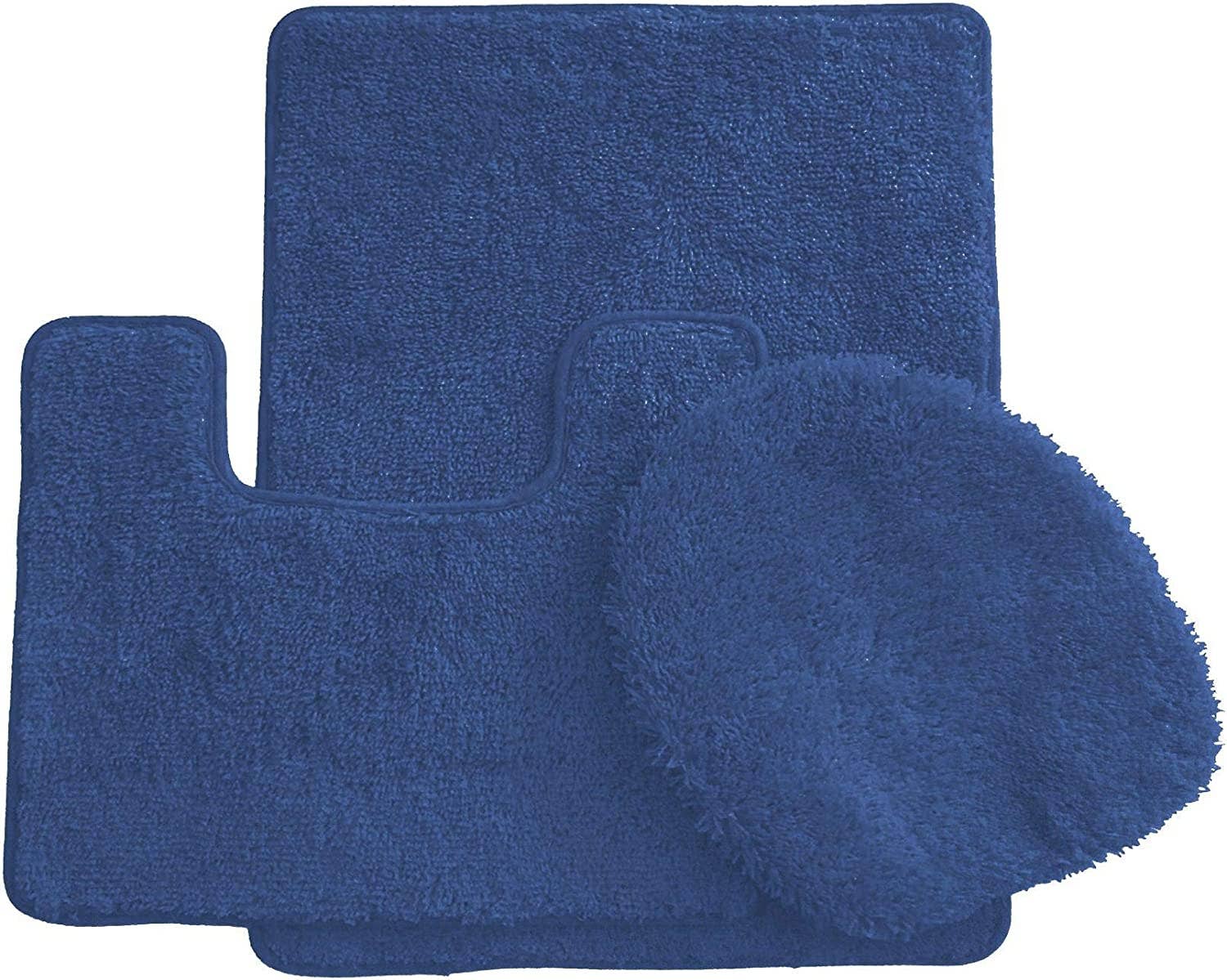 Ben & Jonah - Vente Ensembles de tapis de bain - Ensemble de 3 tapis de bain Simple Elegance by Ben & Jonah : 1 tapis de bain, 1 tapis de contour et 1 housse de siège de toilette21