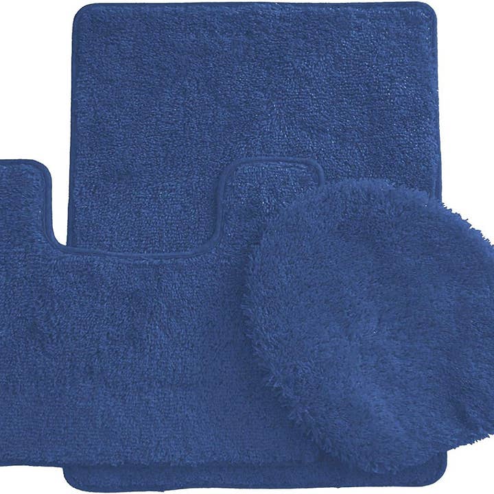 Ben & Jonah - Vente Ensembles de tapis de bain - Ensemble de 3 tapis de bain Simple Elegance by Ben & Jonah : 1 tapis de bain, 1 tapis de contour et 1 housse de siège de toilette21