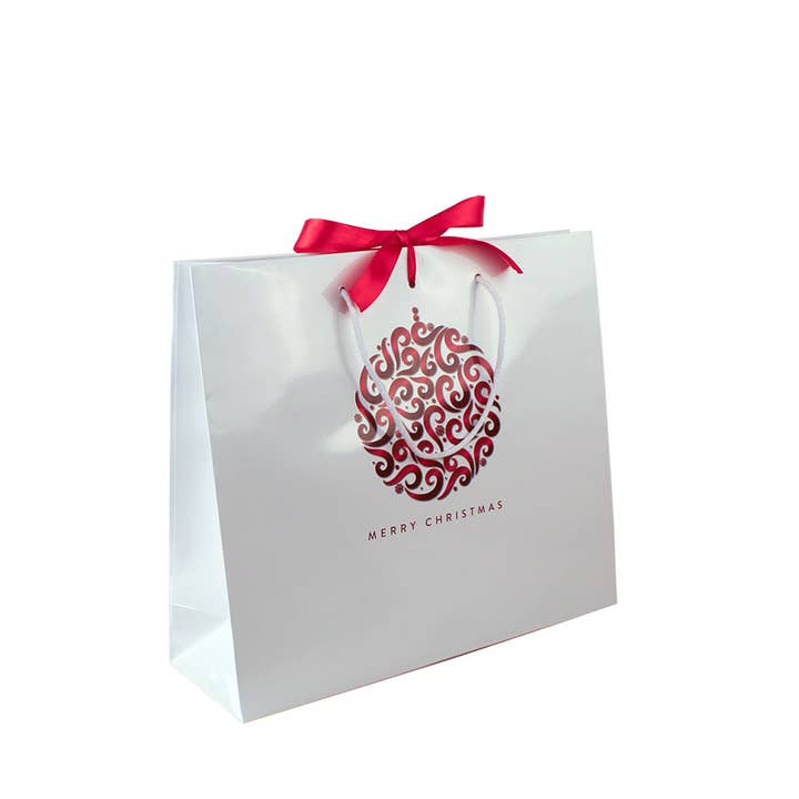 Merry Christmas - Luxury Paper Bag 54+13x45 for wholesale by M2PACK