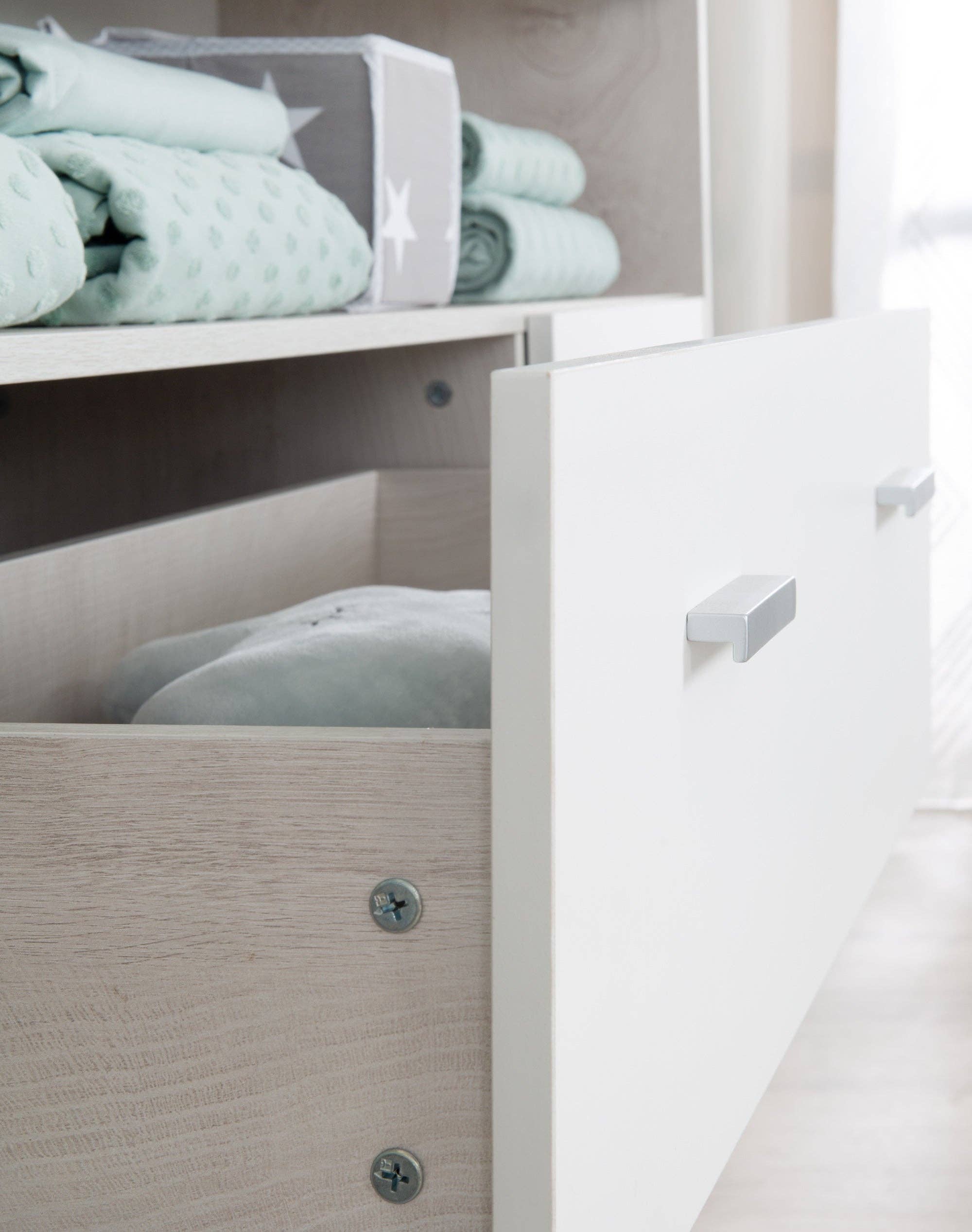 roba kids – wholesale Sovrumsmöbler – roba skötbord 'Julia' med skötbädd, 2 lådor och 1 dörr4