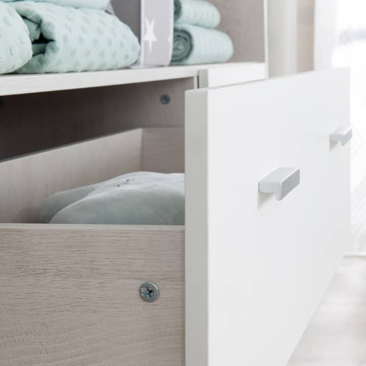 roba kids – wholesale Sovrumsmöbler – roba skötbord 'Julia' med skötbädd, 2 lådor och 1 dörr4