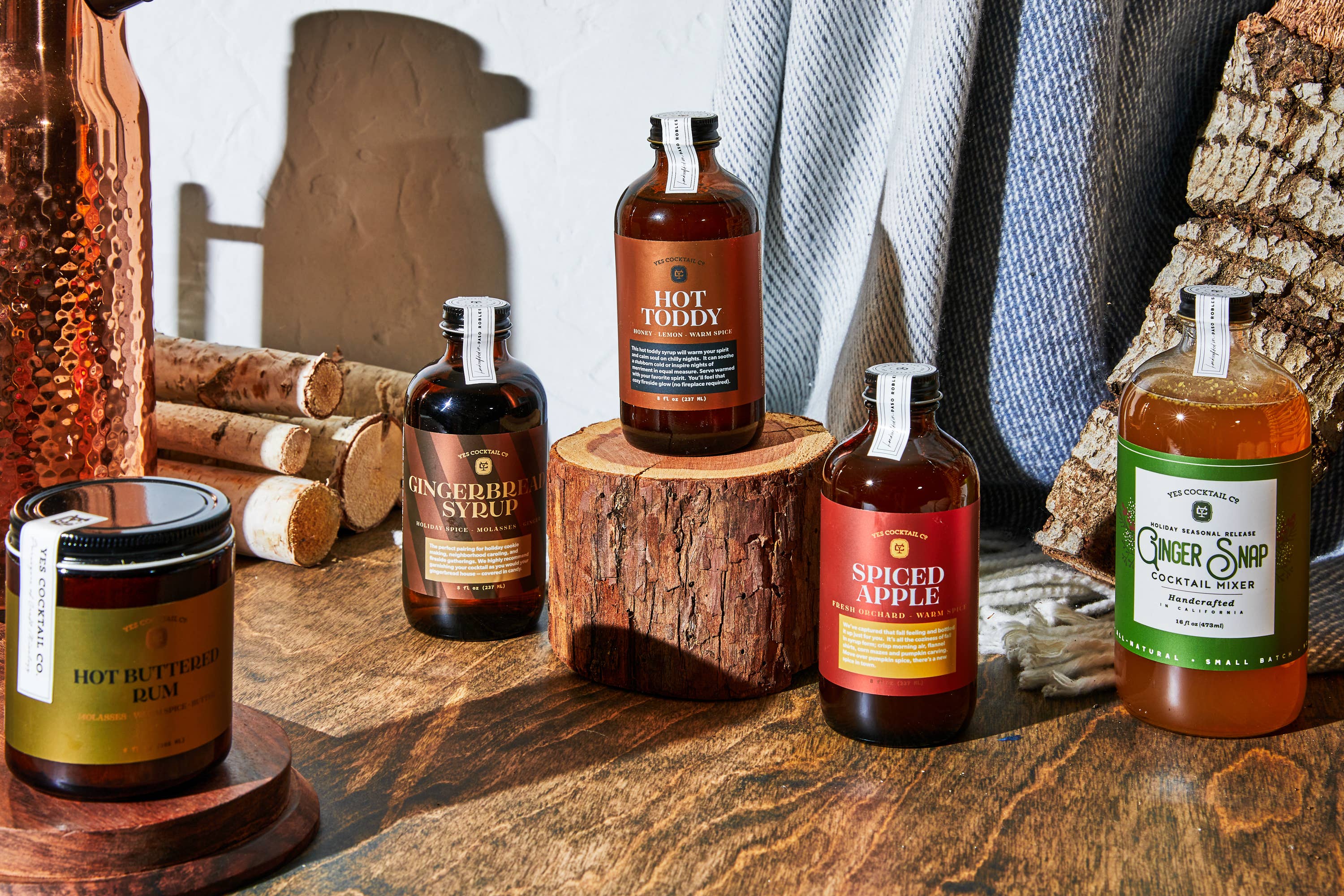 Yes Cocktail Co - Vente Mélange/sirop pour cocktails - Saisonnier des Fêtes : Mélangeur de Cocktail Ginger Snap7