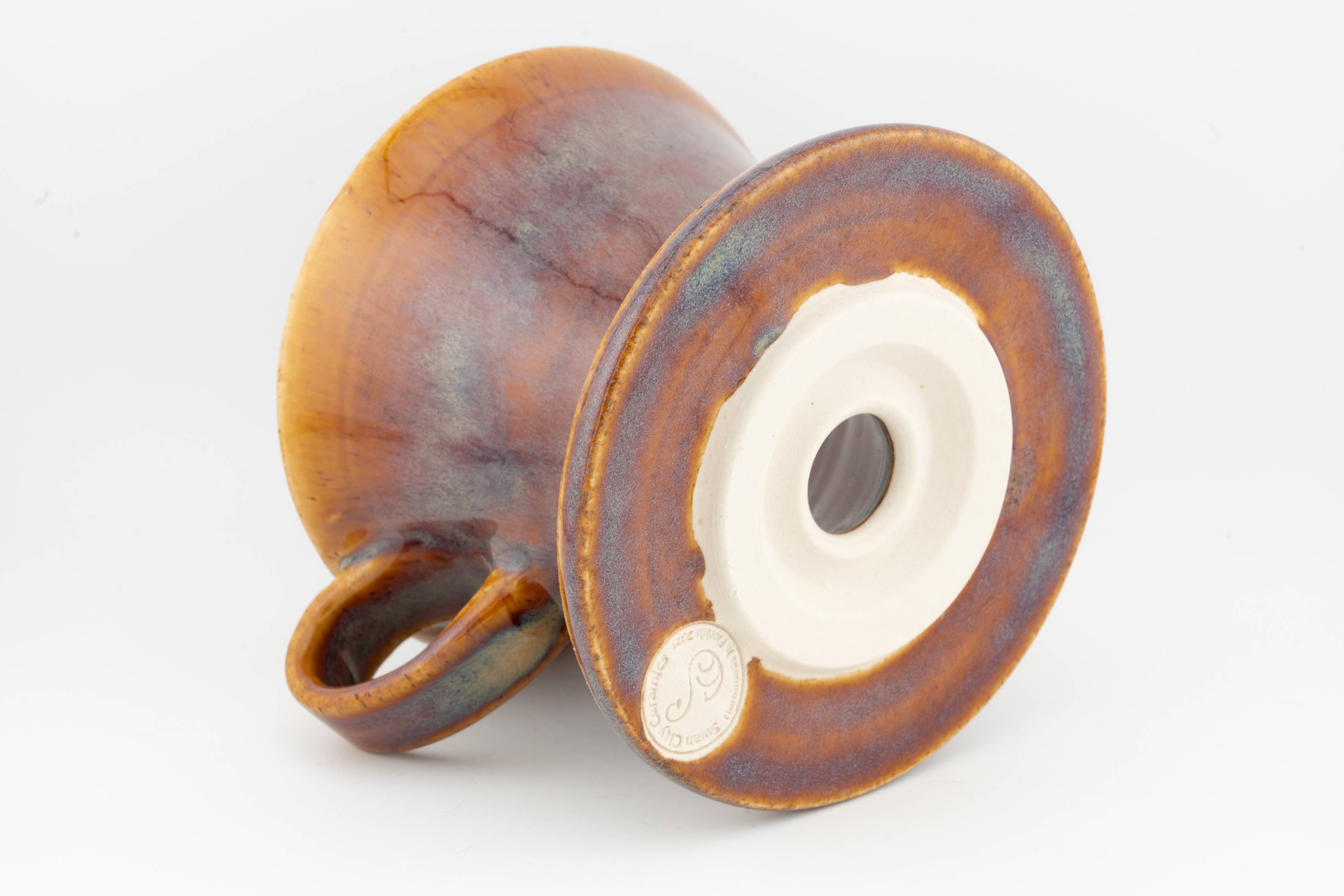 Swan City Ceramics - Wholesale Pour Over & Dripper - V60 Coffee Pour Over/ Dripper, Handmade Ceramic7