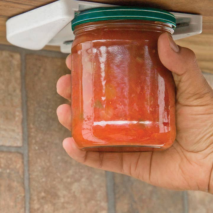 Fox Run Brands - Wholesale Kitchen Tool/Gadget - Fox Run Under-Counter Jar Opener, 0.5" x 5.5" x 6"