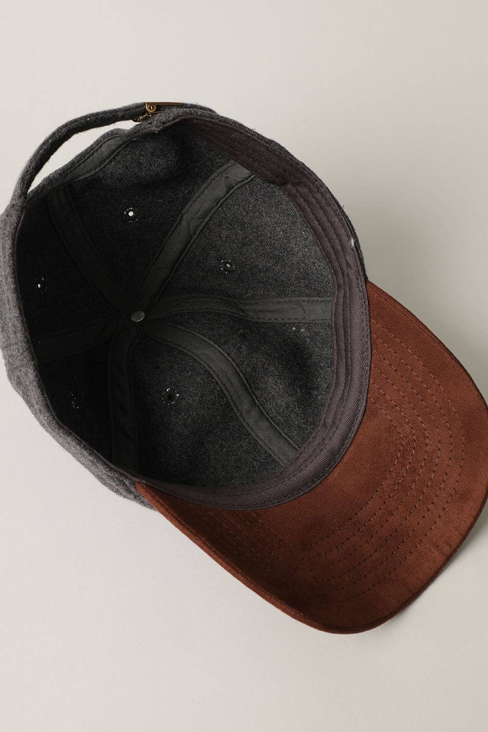 Fashion City – wholesale Baseball cap – Unisex – Wool Blend Casual Baseball Cap w Suede Visor Hat5