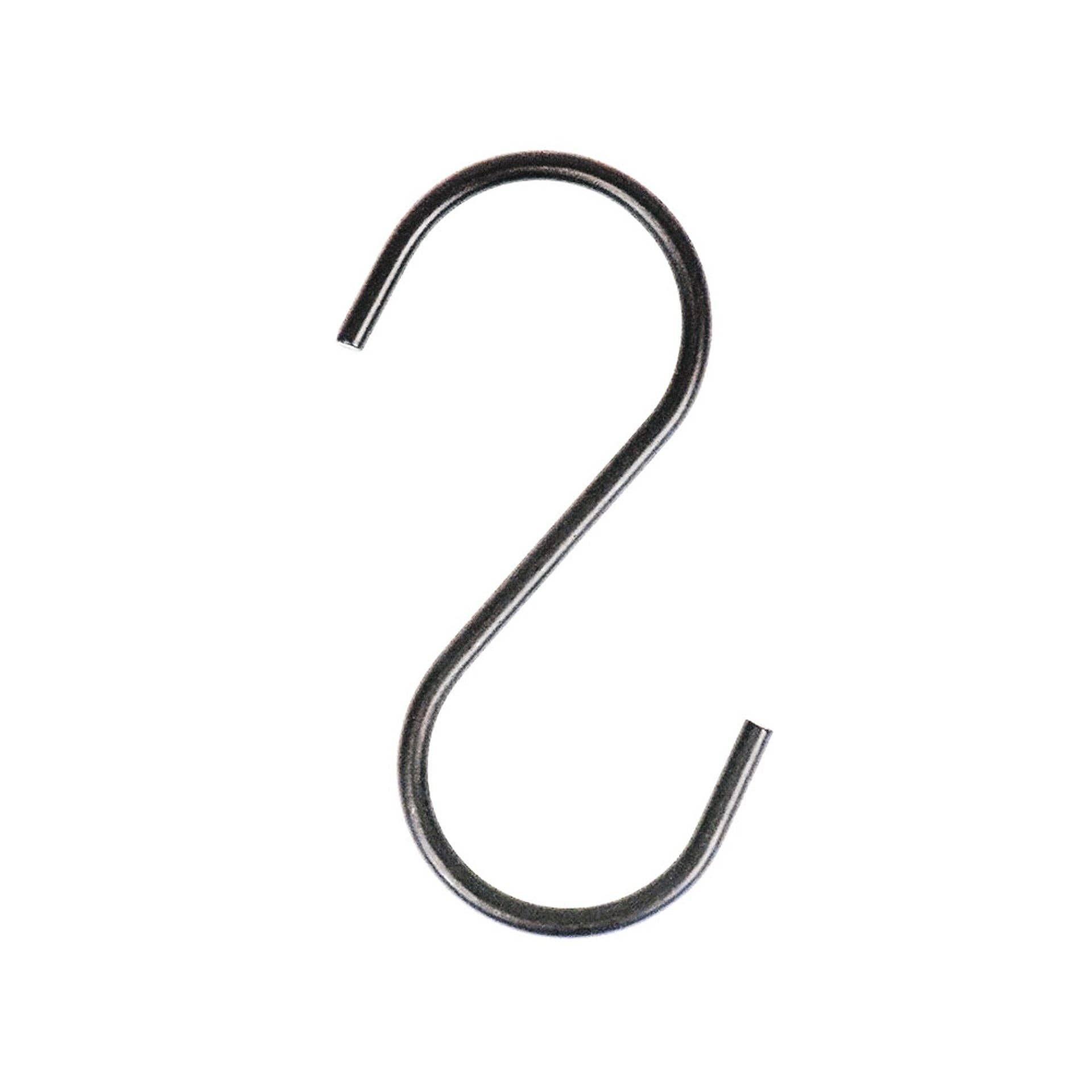 Housevitamin bv - Wholesale Wall Hook - S-Hooks - Metal - Black - Set van 6 - 11x6x1cm0