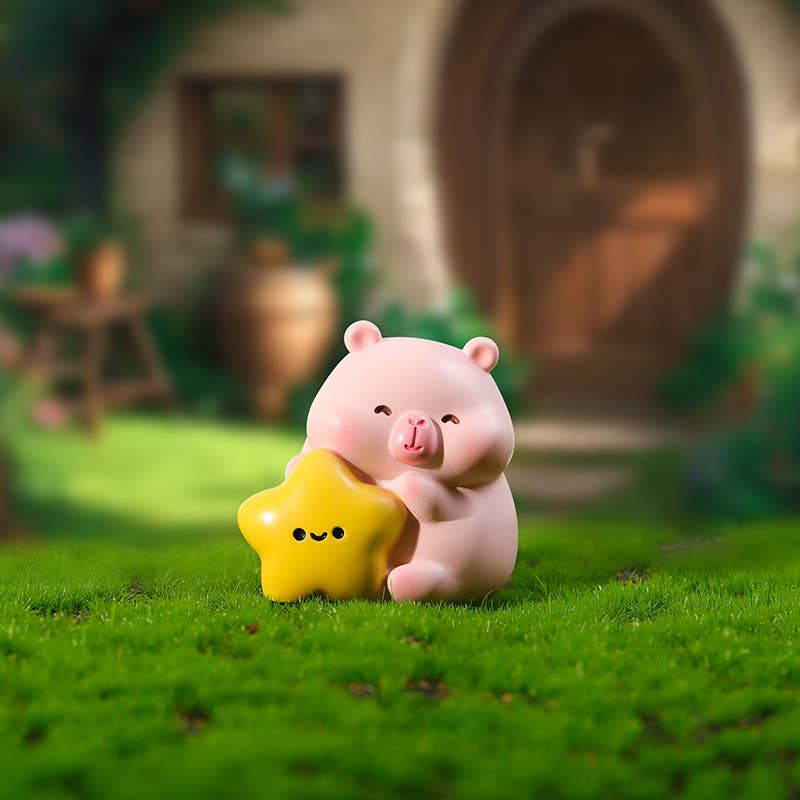 BCmini - Wholesale Decorative Figurine - 71280 Pink Capybara Blind Box-1235