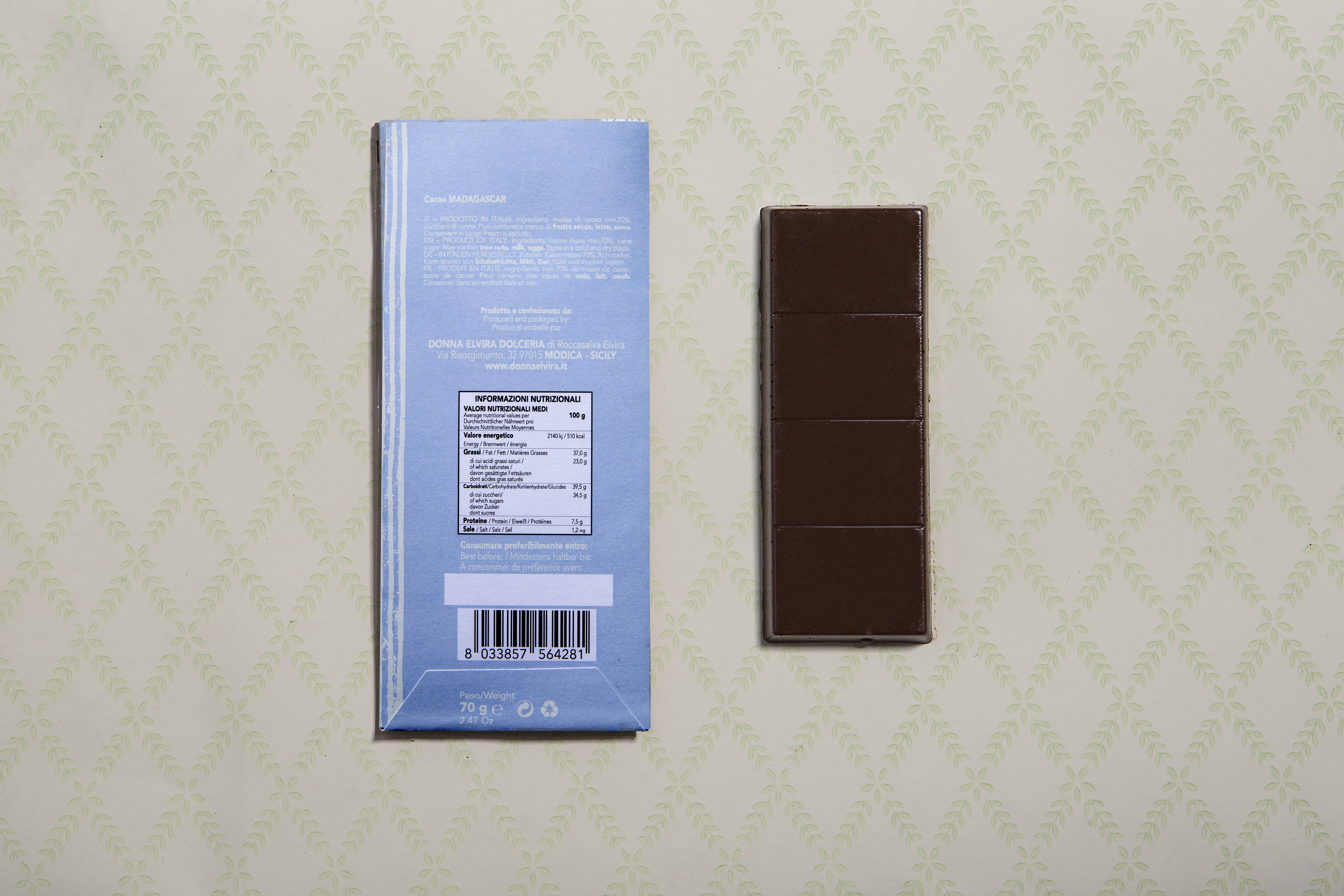 DONNA ELVIRA dolceria di Roccasalva Elvira - Wholesale Chocolate Bar - Madagascar single origin chocolate4