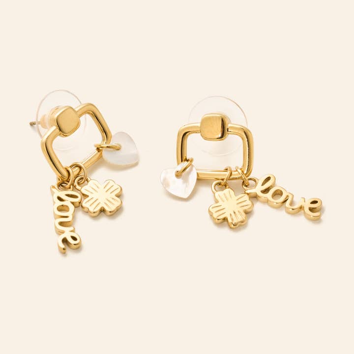 The Alyssa Charm Earrings for wholesale by Parker and West