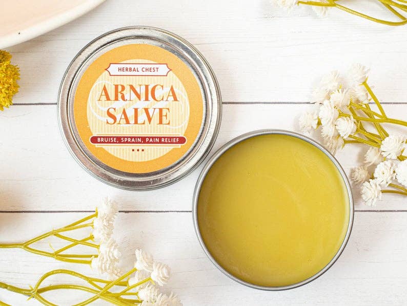 Herbal Chest - Wholesale Healing Salve/Balm/Cream - Arnica Salve, Bruise Sprain Pain Relief Cream, Muscle Rub2