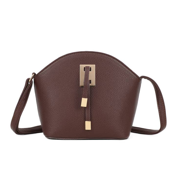 Ellas Trading – wholesale Axelväska - Dam – Lång smal axelremsväska halvmåne handväska2