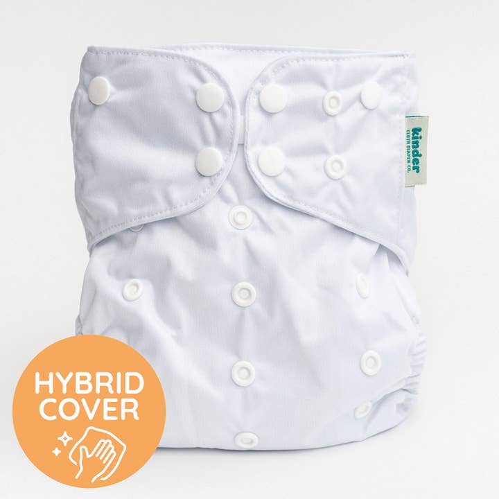 Kinder Cloth Diaper Co. - Wholesale Underwear/diaper cover – Baby - Solid Color: NEW Essentials Hybrid Wipeable Diaper Cover3
