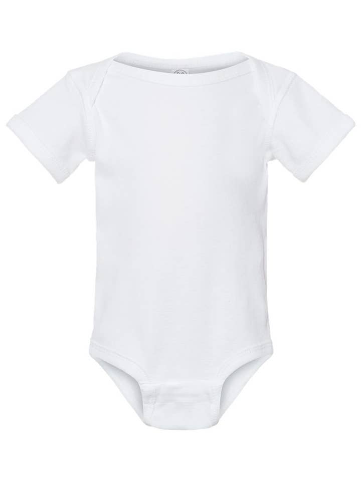 Rabbit Skins® Spädbarn Baby Rib Bodysuit för wholesale av Radyan