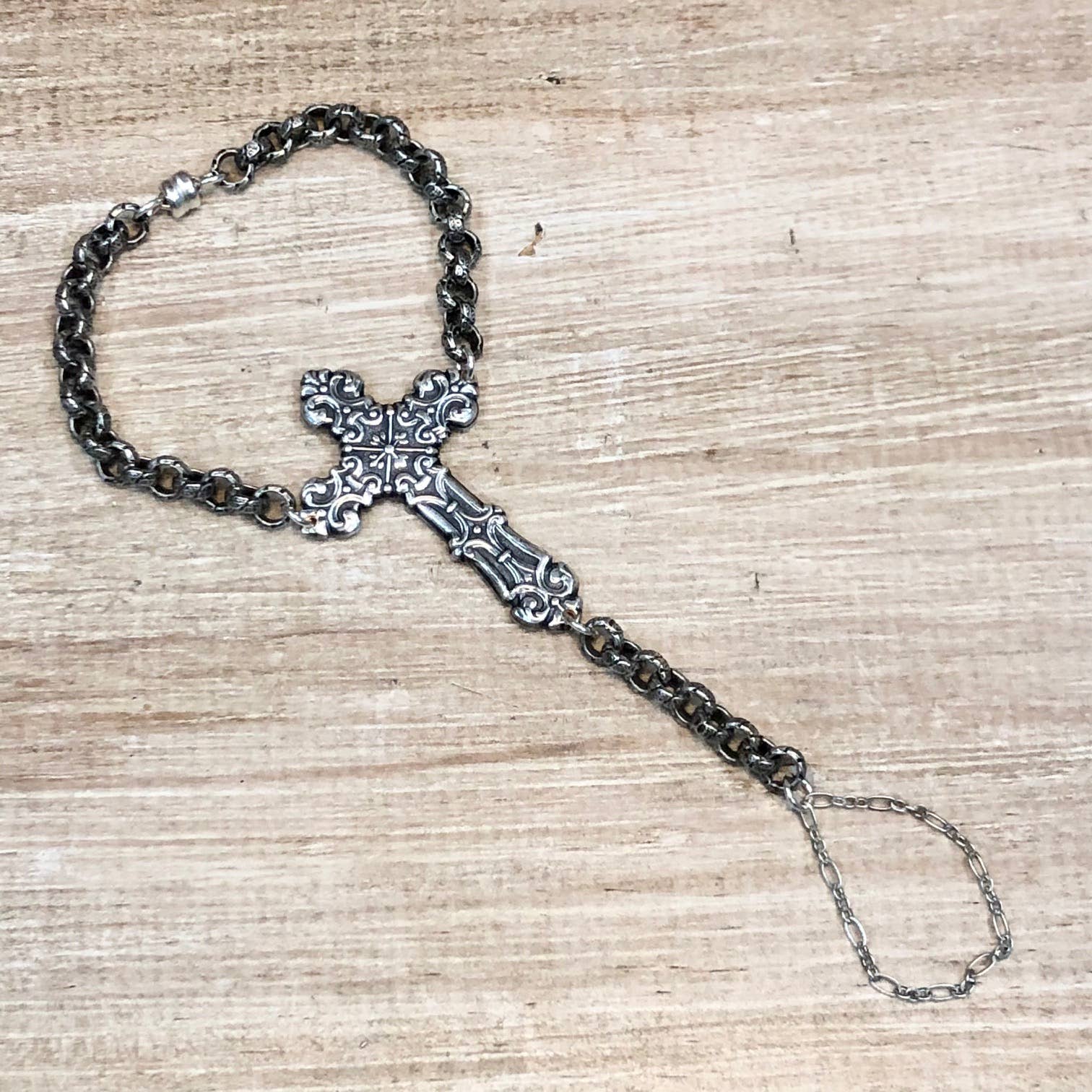 Lorraine Frances Jewelry - Wholesale Charm/Dangle Bracelet - Cross Medieval Bracelet1