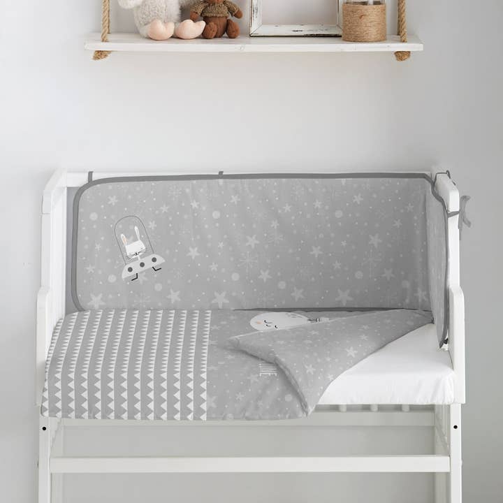 MINI KINDERBEDJE CO-SLEEP+SPACE KONIJNTEXTIEL voor wholesale door S&P NEWBORN, S.L.(Naf Naf )
