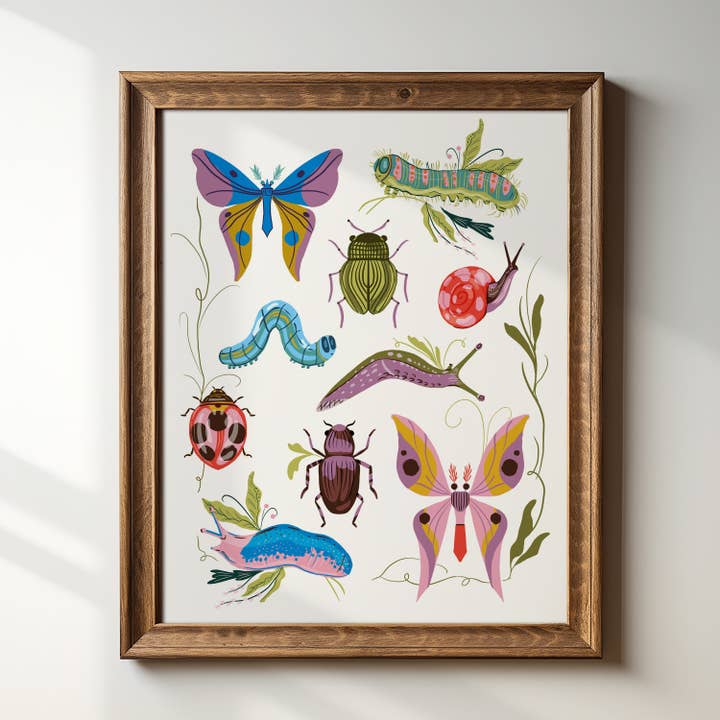 Tara Reed - Wholesale Art Print - "Insect Study" - 8" x 10" Art Print