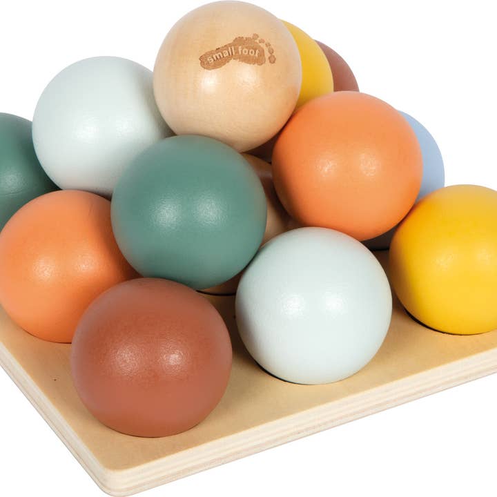 Gioco di smistamento Montessori con sfere | Motricità | Legno per la vendita all'ingrosso da parte di small foot
