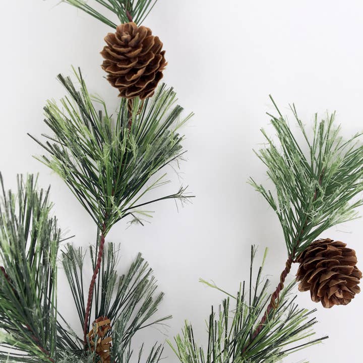 Will's Company - Wholesale Artificial Plant - Smokey Mountain Pine Spray - 24"1