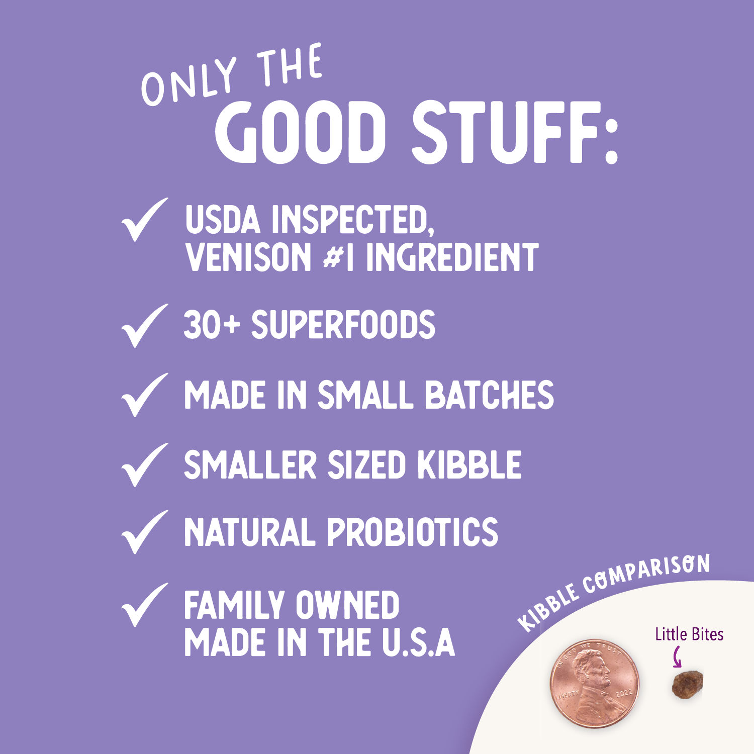 Health Extension Pet Care - Wholesale Pet Food - Dog - Grain Free Venison & Sweet Potato Little Bites Recipe6