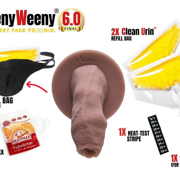 CleanU – wholesale Prank/gag gift – Screeny Weeny 6.0 - Nordic White - Beast4