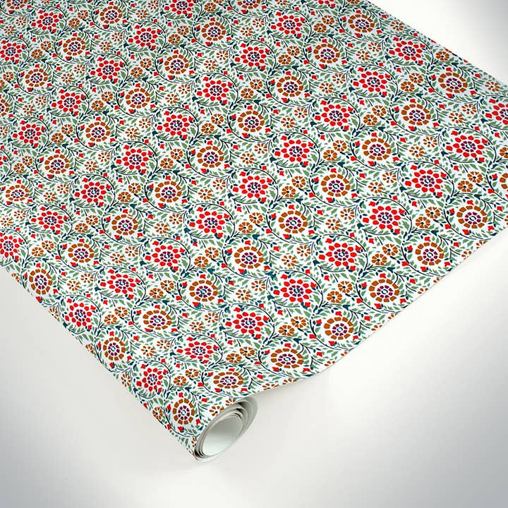 PaperSpree - Wholesale Flat Wrap - Indian Flower Handmade Wrapping Paper2