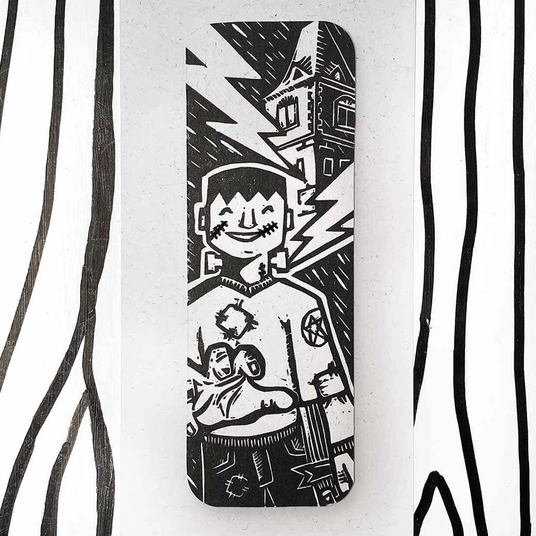 Blockforest - Wholesale Bookmark - Frankenstein Gothic Bookmark 1