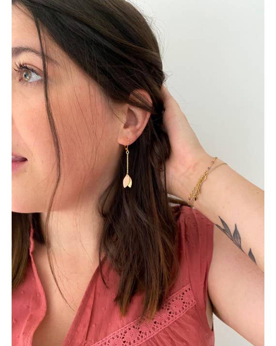 May & June - Vendita all'ingrosso Orecchini pendenti - Orecchini Mino - Turchese1