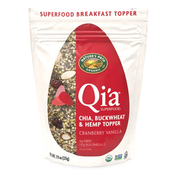 Cranberry Vanilla Chia, Buckwheat & Hemp Superfood Breakfast Topper Cereal for wholesale by Nature's Path
