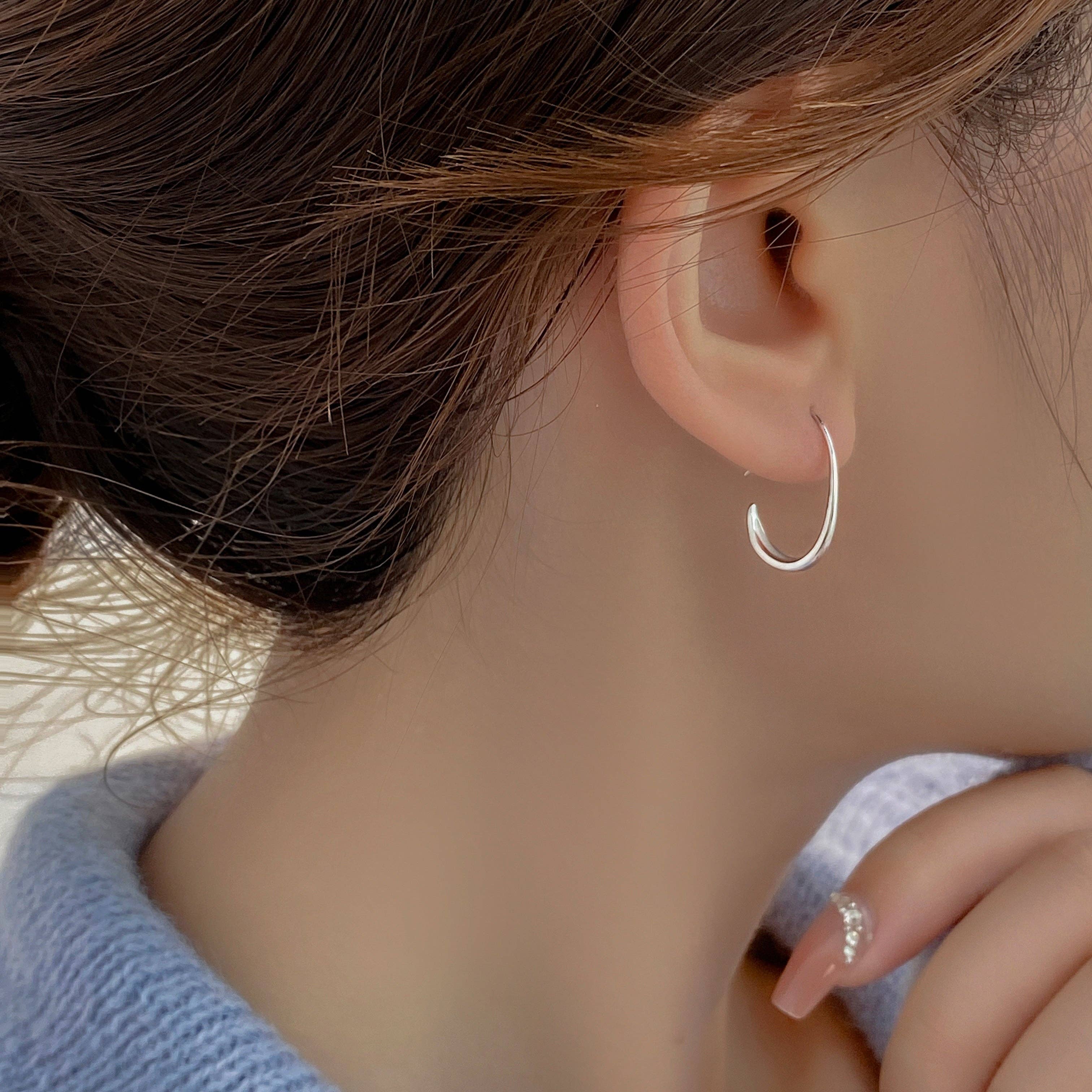 happyzzzsu - Wholesale Dangle Earrings - 925 Sterling Silver Water Drop Earrings1