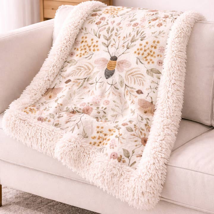 Blankie- Honey Bloom for wholesale by Buddha Babe Co