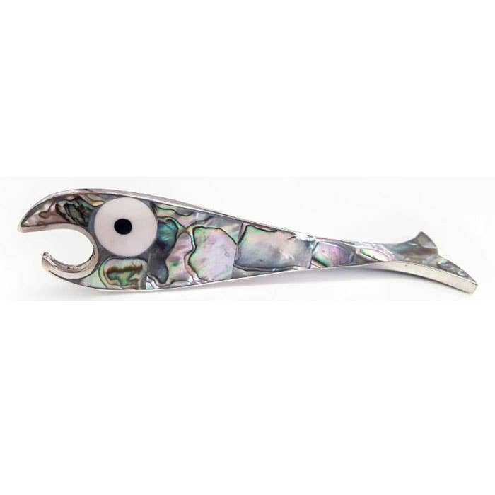 Mariner's Blue Pacific All-abalone Fish Bottle Opener for wholesale by Costello International