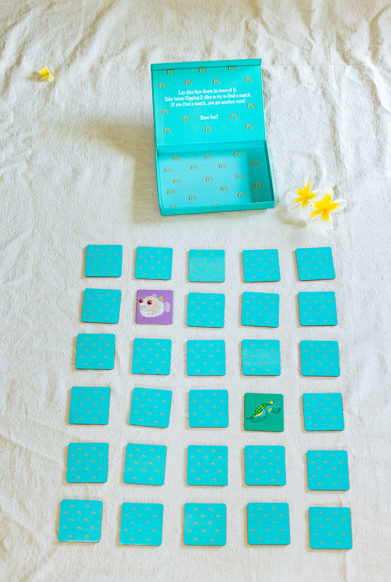 Left Right Design - Wholesale Brain Game - Kids - Hawaii Memory Match Game3