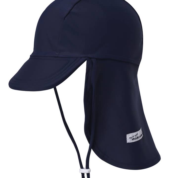Gorra de protección solar UV para niños en color azul marino - Protección SPF 50+ para venta al por mayor de Vaenait Baby