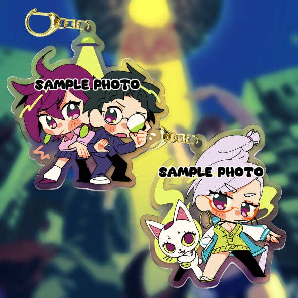 Minomino - Vente Porte-clés – unisexe - Porte-clés acryliques double face de 7,6 cm avec personnages de DanDaDan2