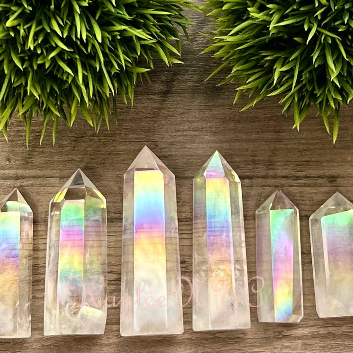 KayleeNYC - Wholesale Spiritual stone/crystal - Wholesale Lot 1 Lb Angel Aura Clear Quartz Obelisk Towers