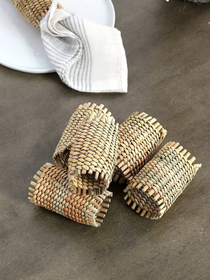 Xhosa Napkin Holders - Set of 4 for wholesale by kanju Interiors