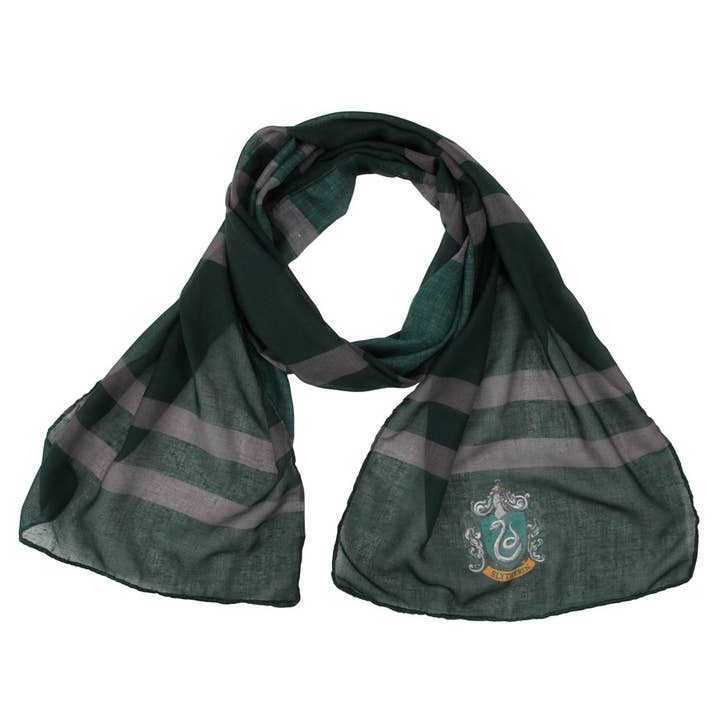 Mimi Imports - Harry Potter - Vendita all'ingrosso Sciarpa - Unisex - Sciarpa leggera Serpeverde di Harry Potter