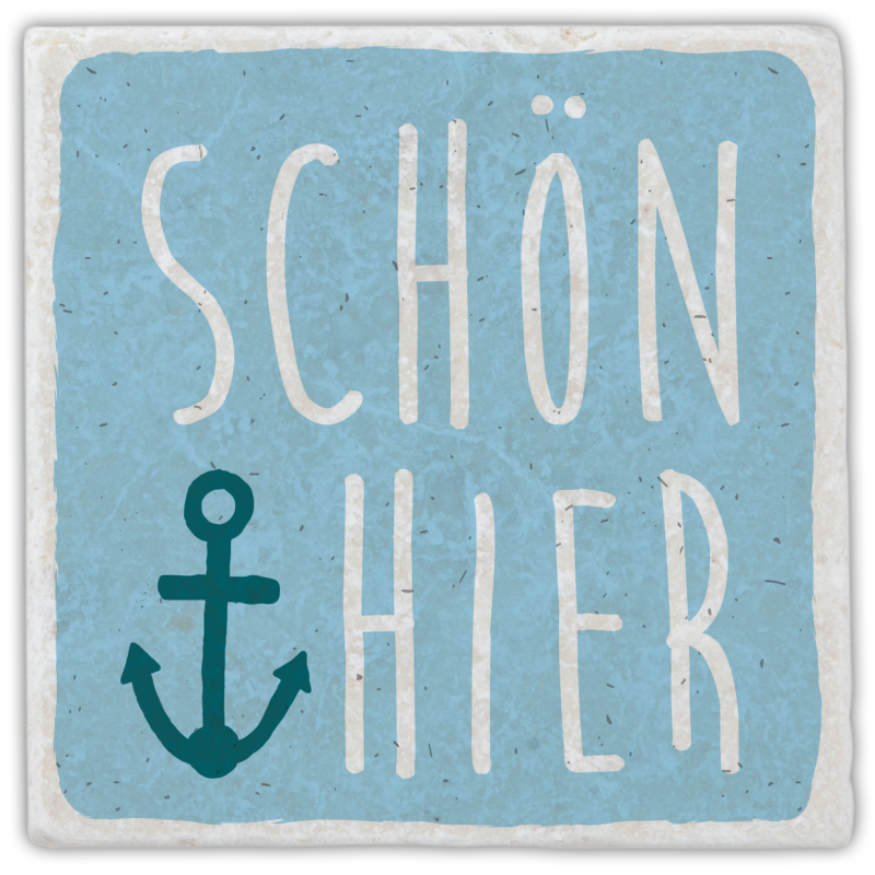 Gespänsterwald - Wholesale Coasters - marble coaster “Schön hier”0