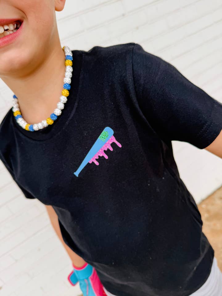 BSBL DRIP - Wholesale Screen Printed T-Shirt - Kids - BSBL DRIP- Icecream Homerun1