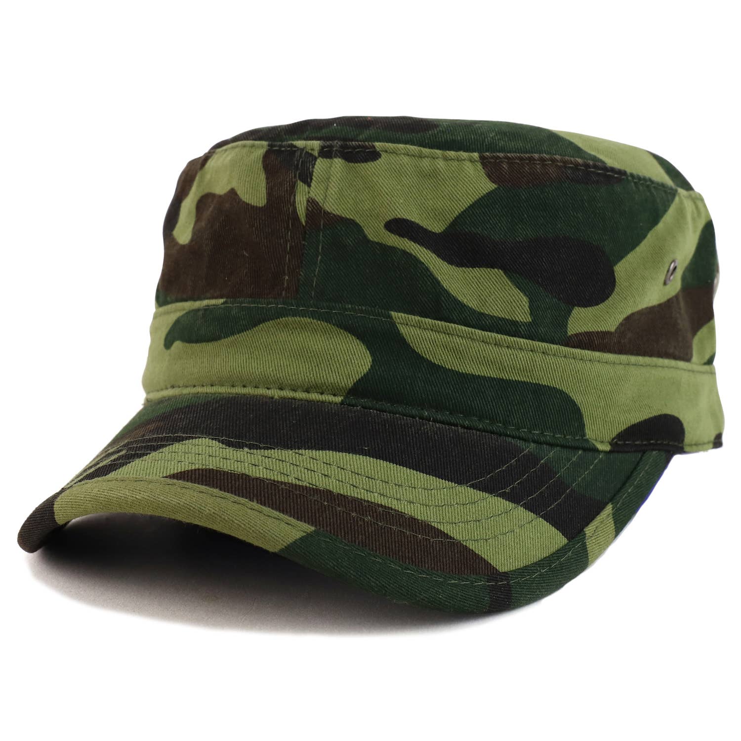 Trendy Apparel Shop - Wholesale Baseball Cap - Men's - Oversize XXL Flat Top Style Army Cap2