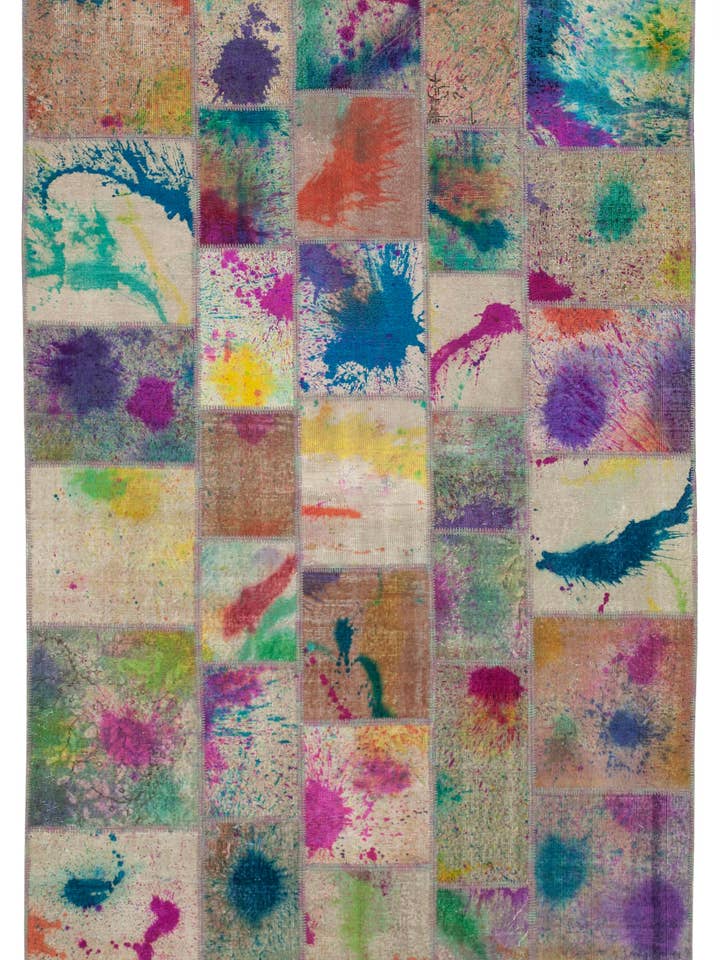 Tapete Patchwork Multicolor 7x10 - 31558 por atacado de RUG N CARPET