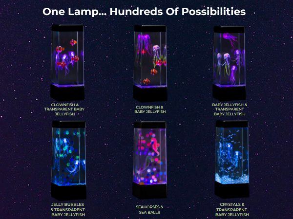 JINX LUMINOUS JELLYFISH - Wholesale Night Light - Jinx Luminous Jellyfish Mood Lamp55