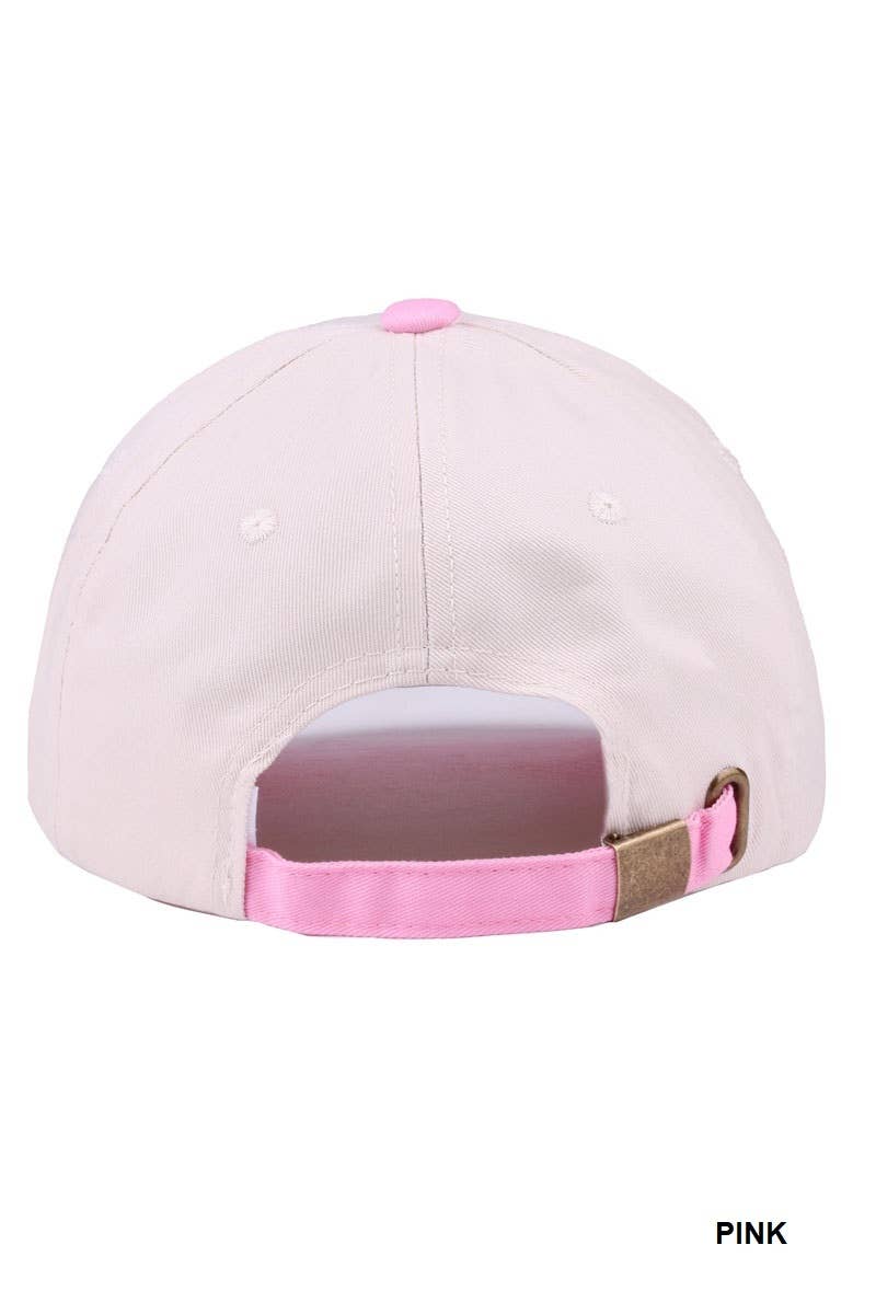 Vanilla Monkey - Vendita all'ingrosso Cappellino da baseball - Donna - Cappello in Cotone Canvas Bicolore Mama6