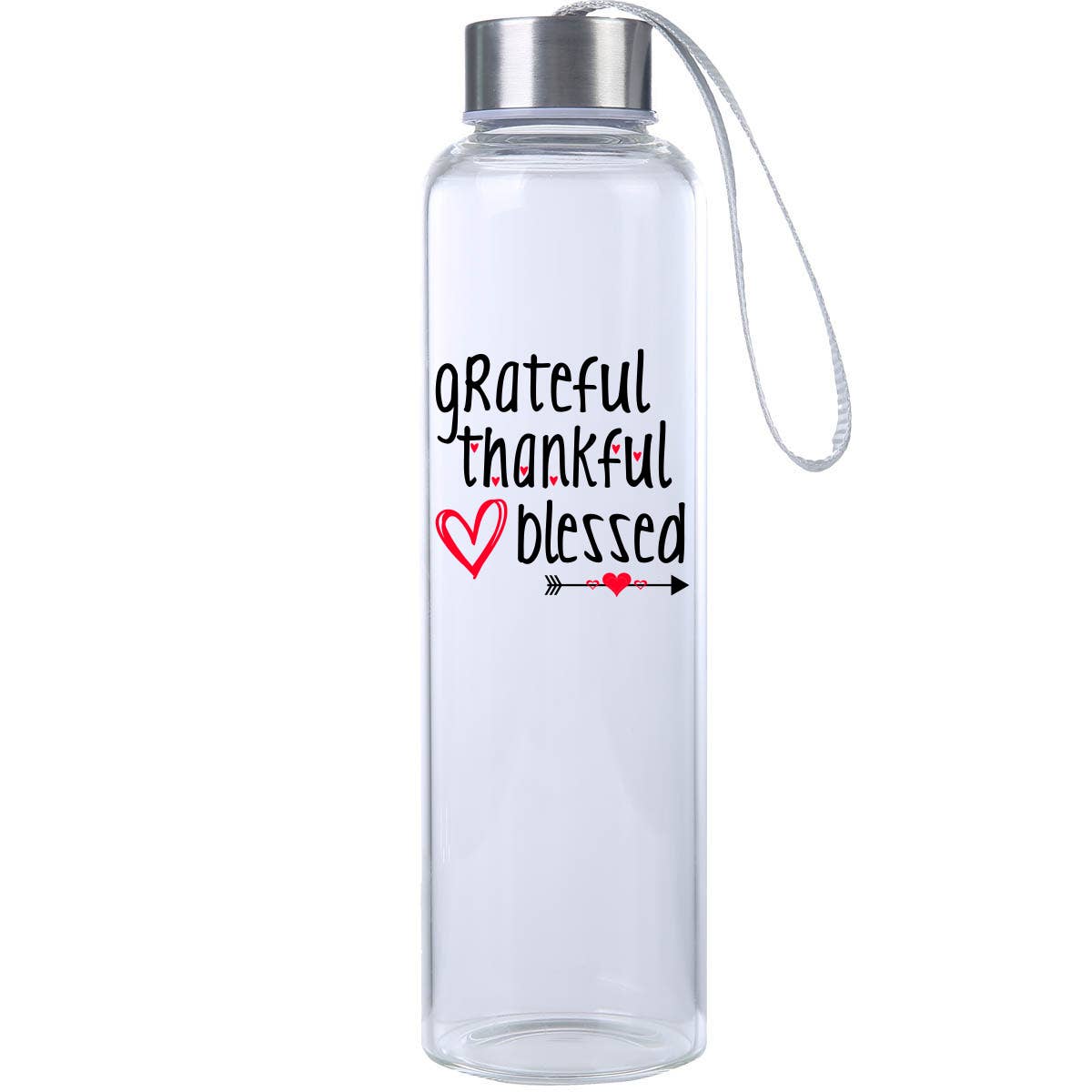 Made2Order - Wholesale Water Bottle - Christmas Holiday Glass Water Bottle14