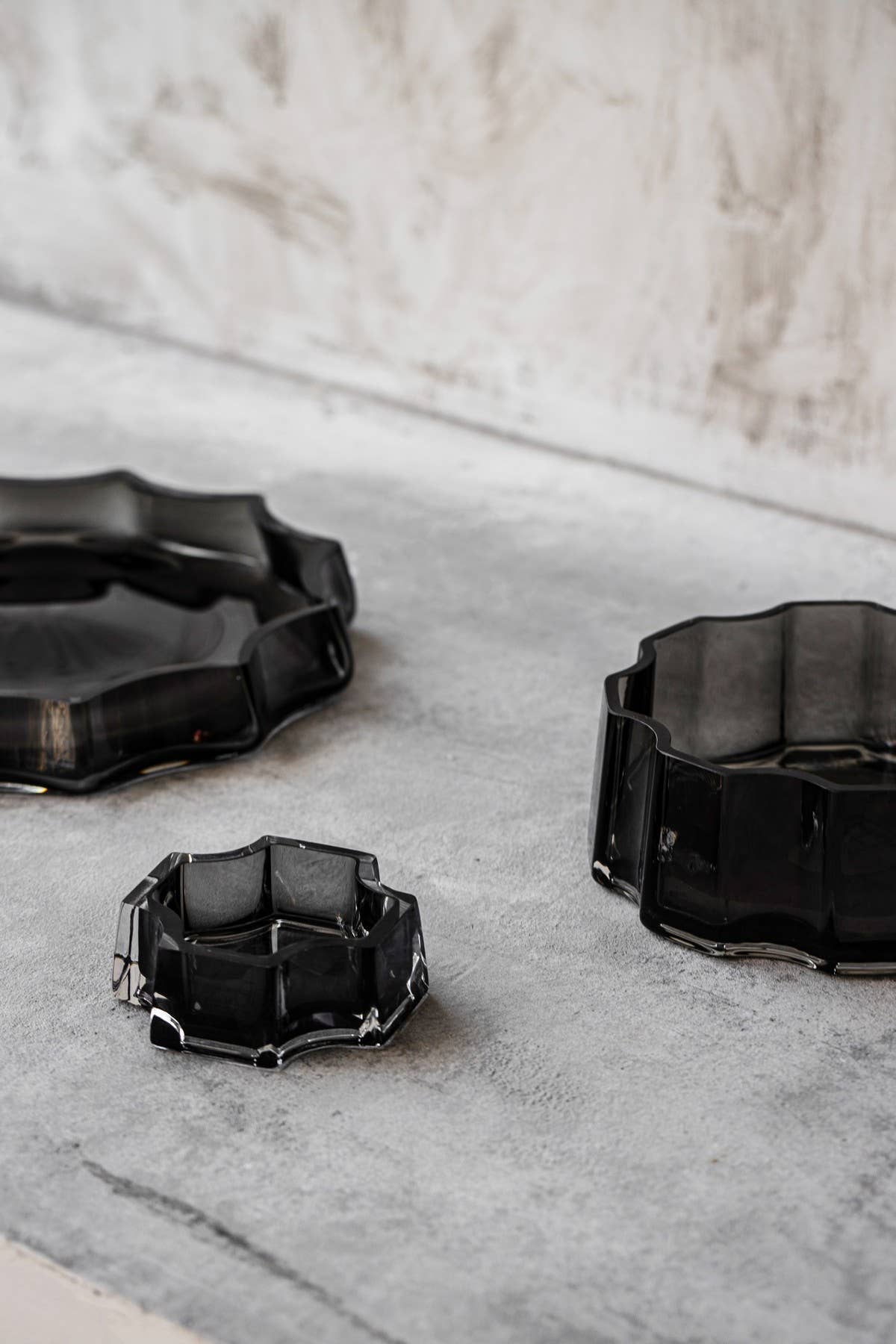 Element Accessories EU - Vendita all'ingrosso Ciotole/Piatti decorativi - Ciotola di lusso moderno-classica, design elegante, LENOX 08 grigio8