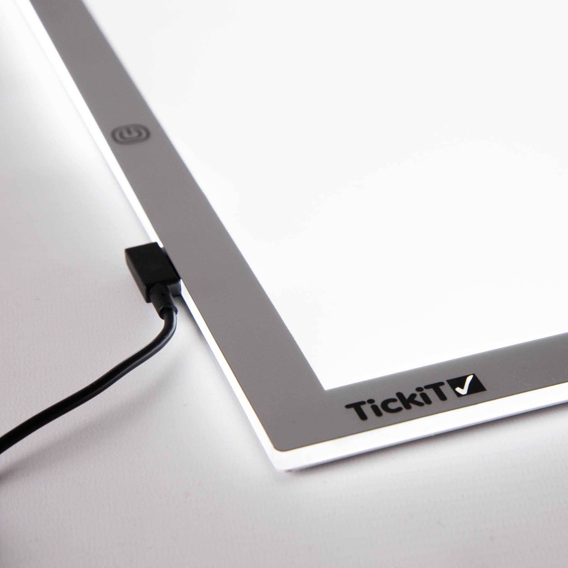 Commotion (Europe) BV - Wholesale Desk Light - Kids - tickit A3 Light Panel - LED - Exploration - Illuminate 2