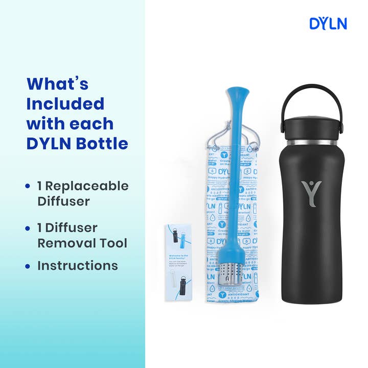 DYLN - Wholesale Water Bottle - DYLN 25 oz Water Bottle | Hydrogen-rich Alkaline Water7