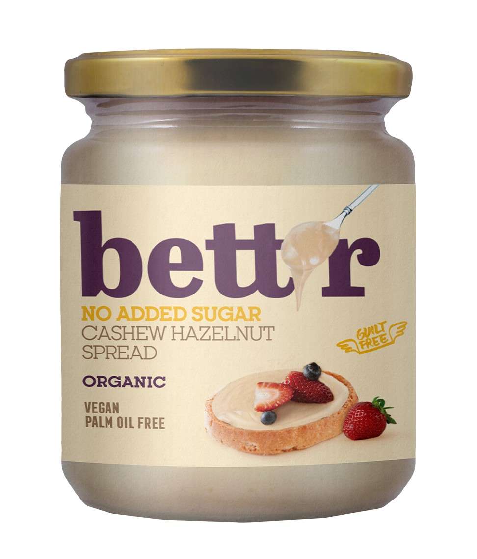 Smart Organic - Wholesale Nut Butter - Cashew Heazelnut Spread With No Added Sugar